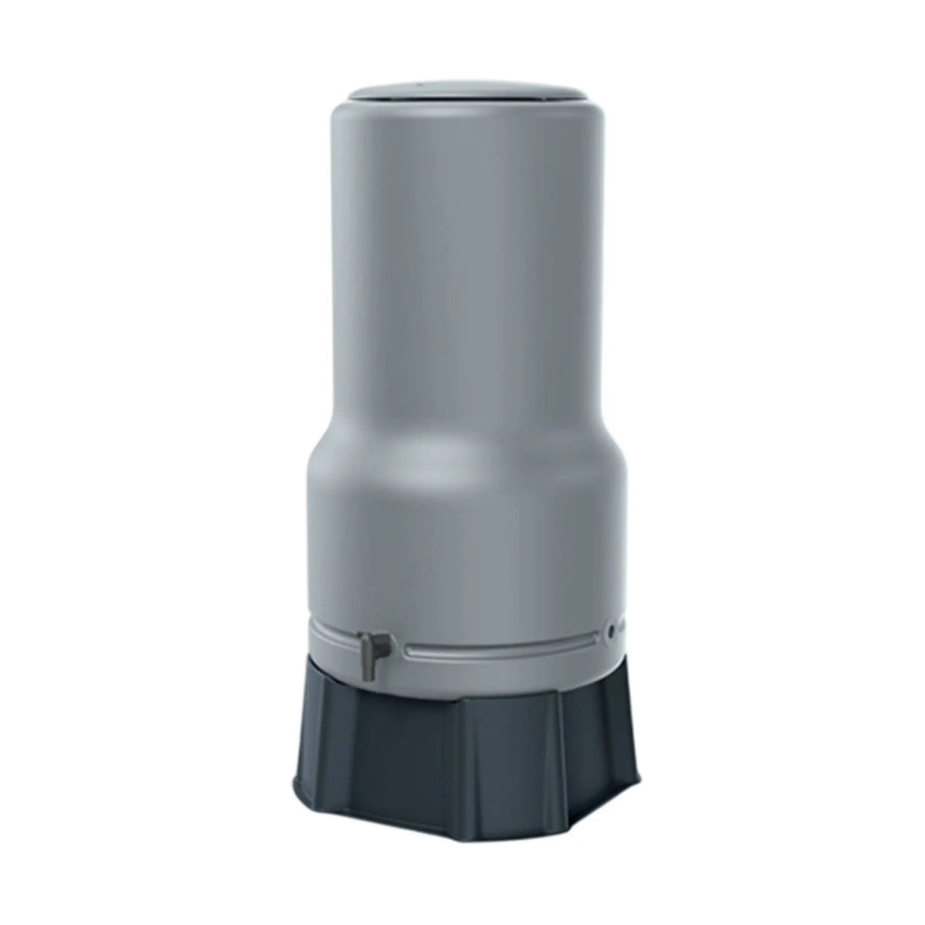 AQUABELL 200L Rainwater Collection Container Light Grey