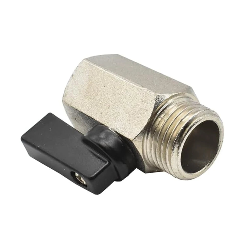 Mini Brass Ball Valve Short Shank 1/8" 1/4" 3/8" 1/2" Internal/External BSP Male/Female Manual Water Nickel-plated Copper Valve
