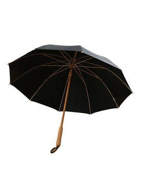 Japan Black Wooden Umbrella Supplier Umbrella Manufacturer