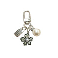 New Cross-border Hot-selling Korean Five-leaf Flower Girl Pear Flower Pendant Keychain Hanging Ornament Bag Packaging Decoration