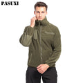 PASUXI Hot Sale Mens Tactical Sweater Jacket Autumn and Winter Warm Windproof Fleece Outdoor Sportswear