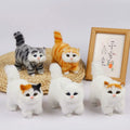 Factory Price Cat Model Plush Toy Cats Realistic Furry Animal Doll Home Decor Kids Toys Simulation Pet Models