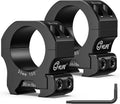 CVLIFE Precision Scope Rings Mount With 30mm Tube Diameter & 1'' Central Height - 2 Pieces Hunting Accessories