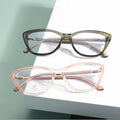 Mixed Metal Plastic Rim Frames Optical Eyewear Eyeglass Glasses