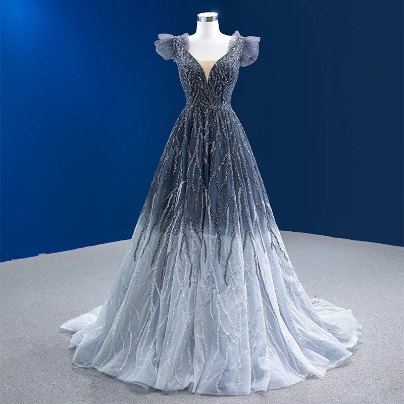 Rsm222208 2022 Wedding Dresses Beads Off Shoulder Floor Length Princess Evening Gown MegaBDM