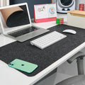 Felt and Cork Desk Mat Laptop Mat