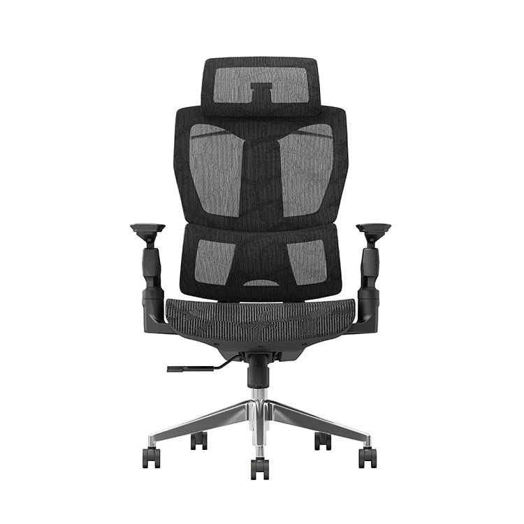 Office Chair Ergonomic Modern Comfortable Office Chair With Headrest Mesh Fabric Back Swivel