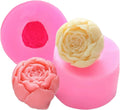 Wholesale Luxury Scented  Peony Flower Molds for Candle Making 3d Popular Blossom Mold for Cake Silicone Mold