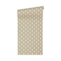 Made in Germany - Luxury Wallpaper rolls Retro Vintage Cream Gold Non Woven Vinyl Contract Wallpaper Design - 1005 x 053 m