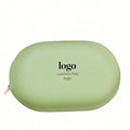 SW New Custom Silicone Cosmetic Bag Large Capacity Zippered Hanging Waterproof Moisture-proof Closure Soft Portable Washable Bag