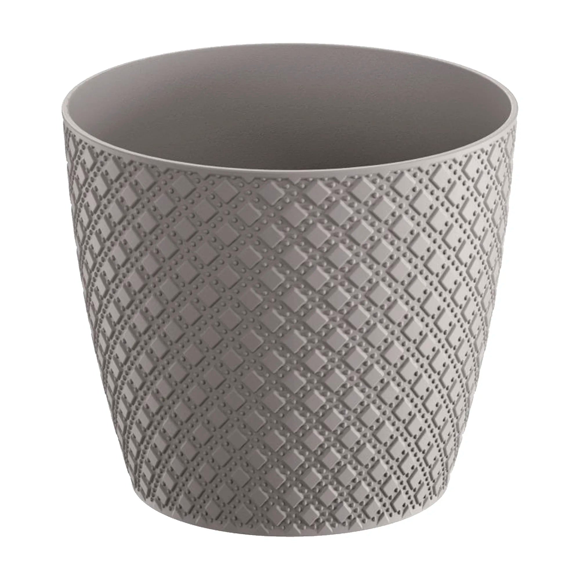 ORIENT 1L. flower pot dimensions (mm) 128x128x112 color Stone Grey