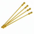 Art Paper Gold Plated Scroll Rod for Wedding Invitation Decorative Accessories Handmade Artificial Love Letters Letterpress