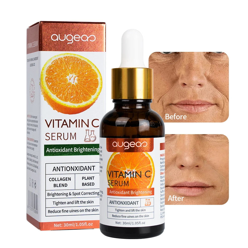 Guangzhou Manufacturer Whitening Anti Oxidant Brightening Collagen Vitamin C Face Serum