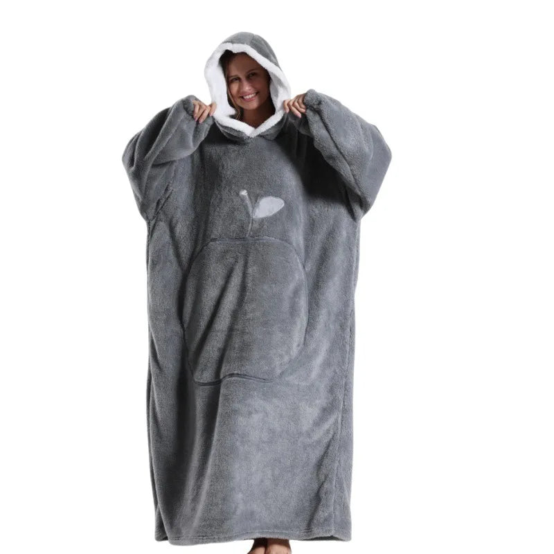 Best-Selling Women's Double-Sided Comfortable Velvet 100% Polyester Christmas Pattern Anti-Dust Mite Customizable Blanket