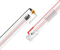 Sihao CO2 Laser Tube 40W 50W 60W 80W 100W 130W 150W Powerful 700mm to 1830mm Length Glass 80mm Dia for Engraver Cutting Machine MegaBDM