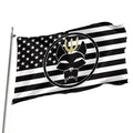 Promotional Product High Quality Bravo Team American Flag Custom 3*5ft 100%polyester Metal Copper Buckle Bravo Team  Flag
