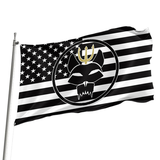 Promotional Product High Quality Bravo Team American Flag Custom 3*5ft 100%polyester Metal Copper Buckle Bravo Team  Flag