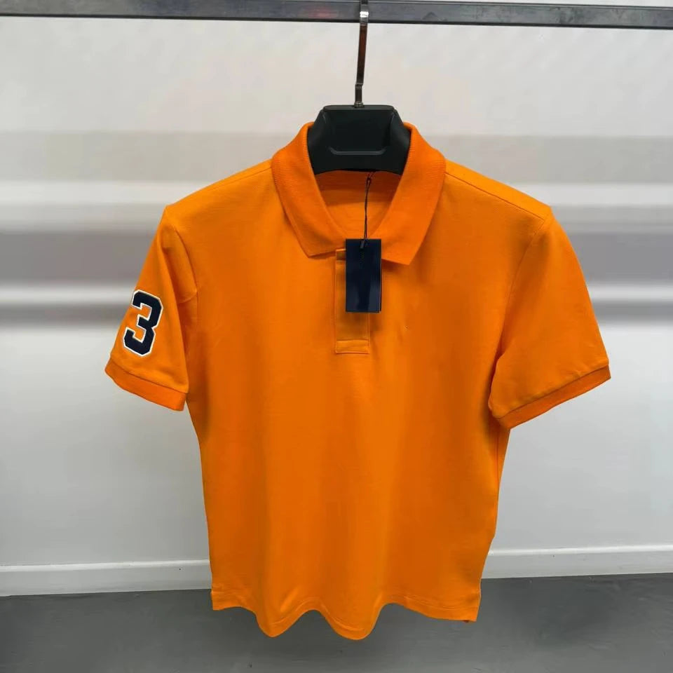 Plain Men's 100% Cotton Woven T-Shirt Short Sleeve V-neck Casual Breathable Eco-Friendly OEM ODM Custom Logo Front Private Label