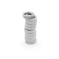 Threaded Brass Insert Thread Knurled Thumb Injection Mold Coupling Nickel Plated Nut for Healthcare & Mining Applications