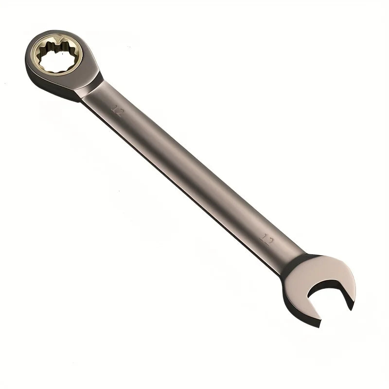 FQ 9mm Black Nickel Plating Premium Quality Metric Ratchet Wrench Cr-V 12PT 72Teeth OEM Industrial Grade 40Nm Max Torque 3-Year