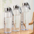 2024 New Arrival Portable Plastic Water Bottle Plastic Travel Mug Outdoor Camping Walking Gym Water Bottle With Rope