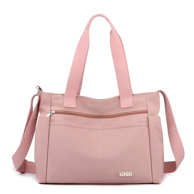Customized Logo and Color Women's Bag 2025 Autumn/Winter New Arrival Nylon Large Capacity Shoulder Bag Lightweight Handbag