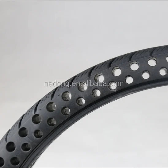 City Bicycle 20 Inch Tubeless 20x1.75 Honeycomb Solid Tires New Tread Road Bike Tires for Kids' Bikes TPE Material Custom Color