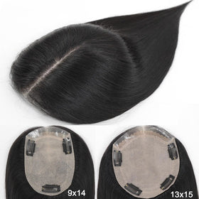 Silk Base Hair Toppers Manufacturer Virgin Chinese Remy Human Hair Quality Virgin Natural Color Silk Base Top Hair Piece