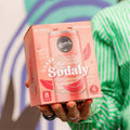 Customized Logo Drinks Packaging Box 4 Drink Cans Box Health Drink Juice Corrugated Paper Box for 355ml Cans
