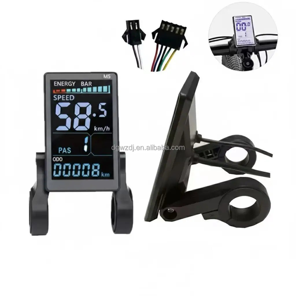 [CD] Electric Mountain E-Bike Scooter Bicycle M5 LCD Speed Control Instrument Meter Display