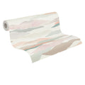 Made Germany Floral Wallpaper Rolls Graphic Pink Blue White Orange Non Woven Vinyl Highly Wash-Resistant for Living Room Hotel