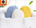Cheap Price Milk Cotton 3ply Cake Yarn 125g 100gm 4 Ply Milk Cotton Thread Price Acrylic Yarn Crochet Cotton