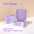 Customized Corrugated Board Paper Boxes for Clothing Gift Packaging Matt Laminated Item Mailer Box for Shoes Socks Gifts