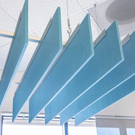 Eco-Friendly PET Acoustic Ceiling Baffles Panel Sound Absorbing for Modern Office Education Spaces