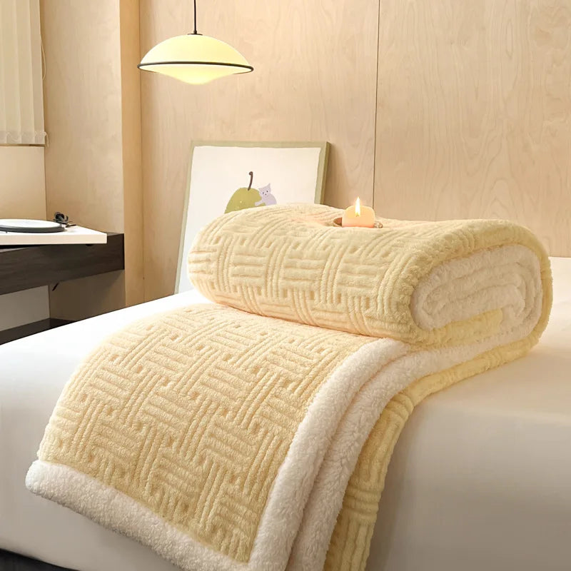 New Arrival Hotel & Home Bedding Warm Blanket Sleep Aid Feels Like a Hug Sofa Bed Multi-Functional Use