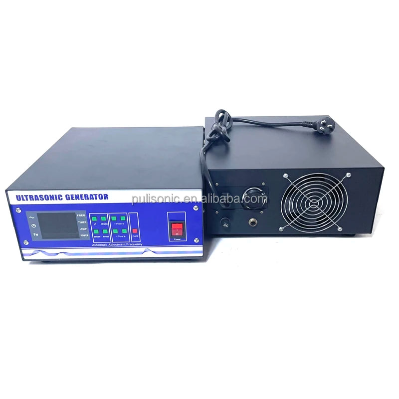 High Power 28kHz 40kHz 3000W Ultrasonic Generator With PLC Connection for Automatic Dishwashing Equipment