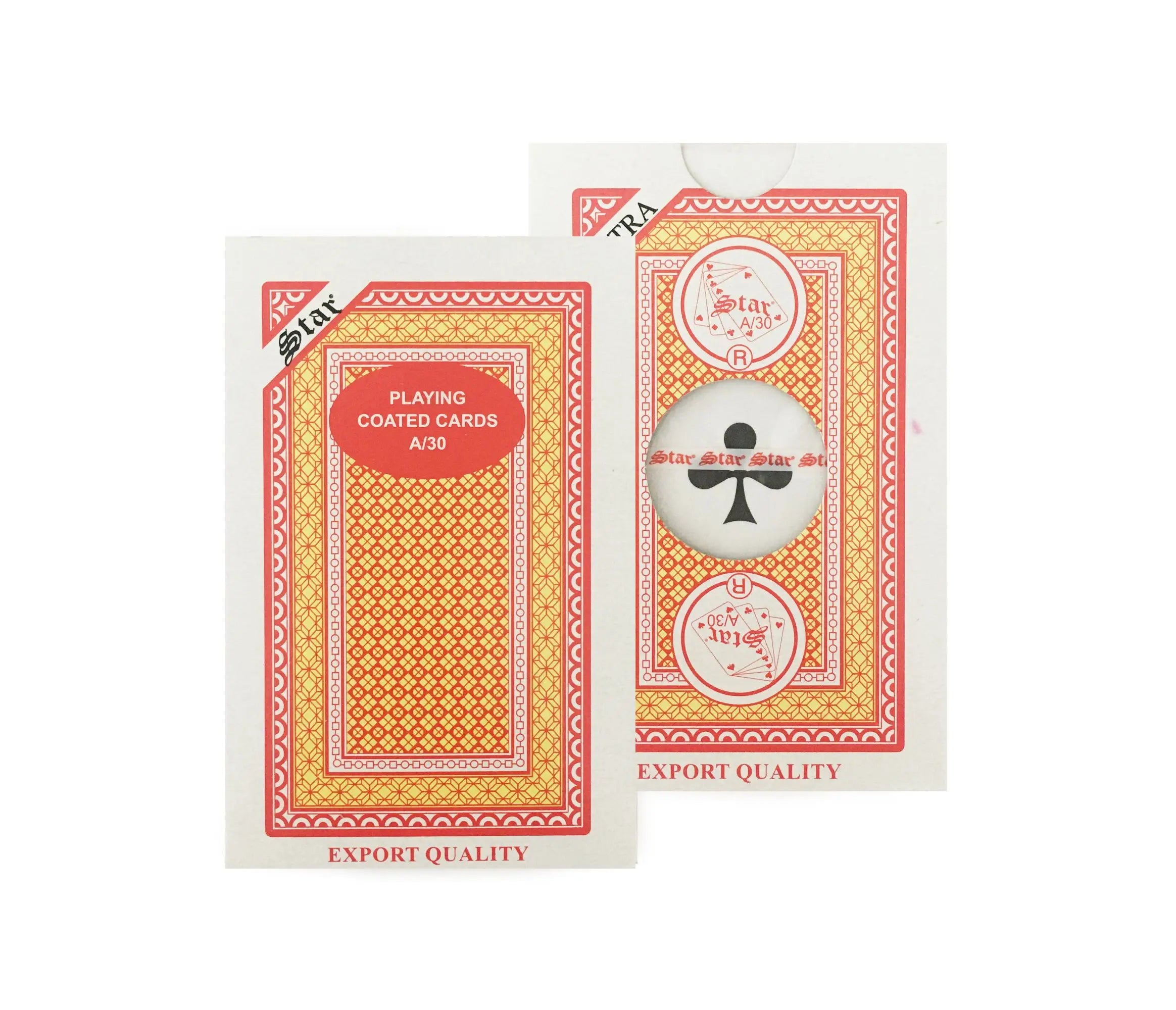 Star Extra A/30 Playing Cards 1 Deck A-k-q-j