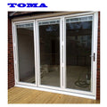 AS2047 TOMA Simple Design Double Tempered Insulated Glass Aluminium Sliding Door
