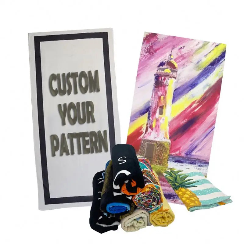 Large Size Sublimation Towel 28X56 Inches Women Beach Towel Custom Size Available Highest Selling Beach Towels