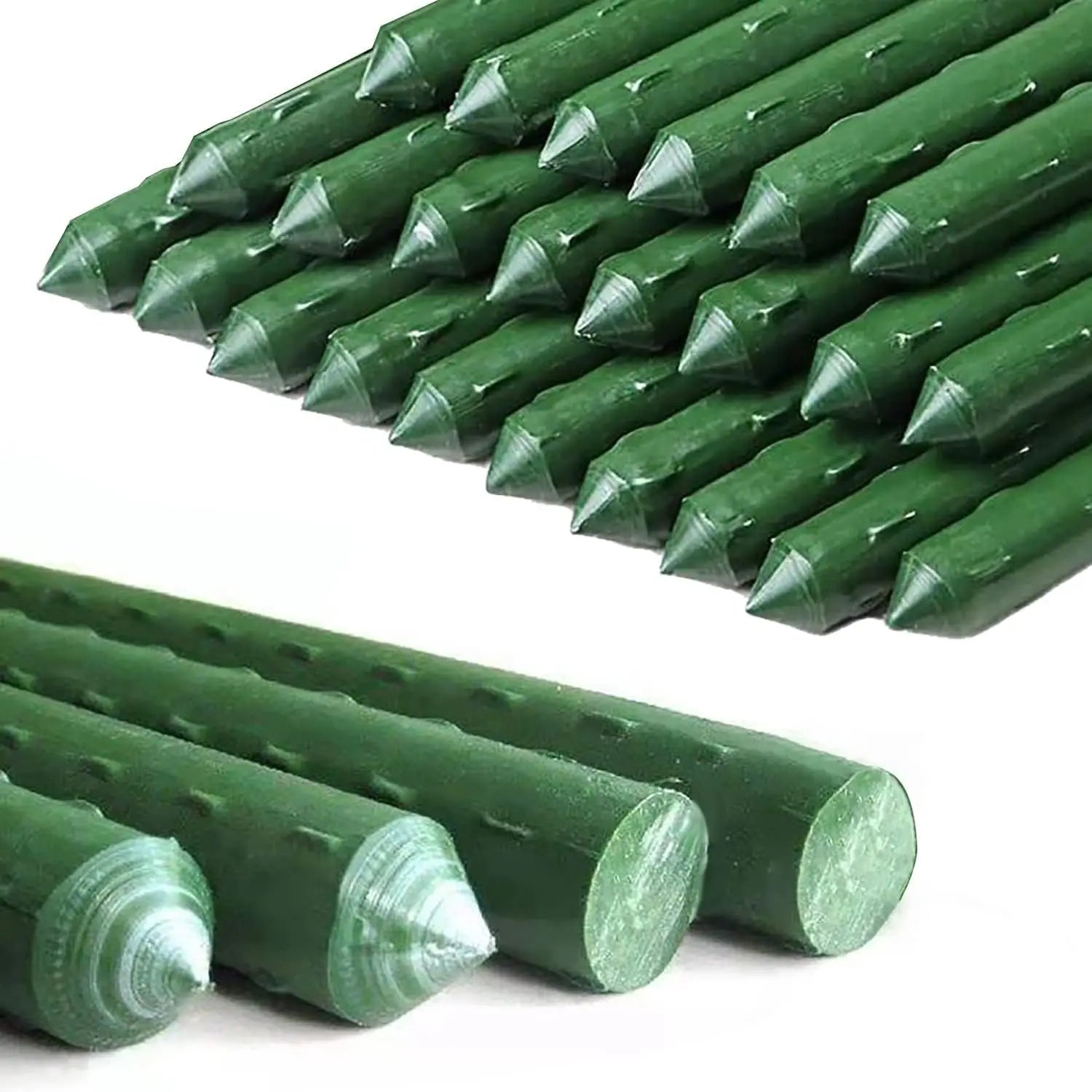Sturdy Adjustable Garden Plant Stakes Sticks Climbing Frame for Tomato Cucumber Eggplant Vine Vegetable