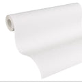 Made in Germany - Coatable Wallpaper rolls Plain Colour Paintable White Non Woven Vinyl Wallpaper for painting - 1005 x 053 m