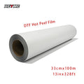24 Inch 30cm 60cm Hot Peel DTF Film Roll Matte Instant Double-Sided Heat Transfer PET Film for Clothing Low Temperature Digital