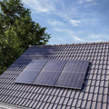 Low Cost Pv Module Holder Kit Rails and Clamps for 2 Pcs of Solar Panel 500w