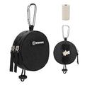 Custom Logo Waterproof Dog Treat Training Pouch Magnetic Closure Easy Access Built-in Poop Bag Dispenser Dog Walking