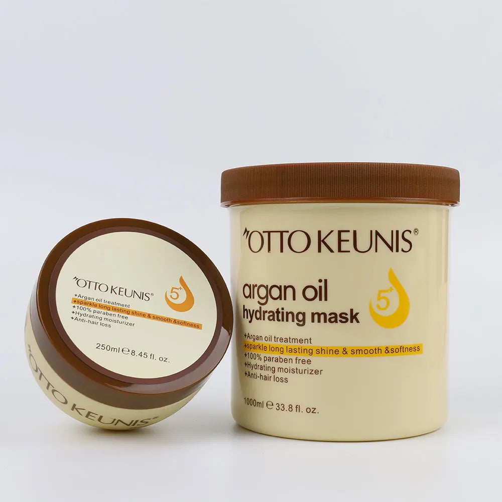 100% Organic Fomular Shiny Soft Smooth Frizz in Hair Anti-dandruff Silk Protein Hair Mask Keratin Treatment