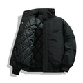 Bangladesh China Factory Price Winter Men's Thickened Jacket Cotton Padded Jacket Loose Fit Solid Color Casual Puffer Jacket