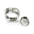 Conical Grinder Burr Custom Coffee Grinder Parts Stainless Steel 48mm Coffee Grinder Conical Burr Set Replacement for Saeco Jura