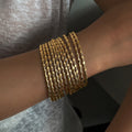 12Pcs/Set Punk Style Twist Bracelet Set for Women Jewelry Wholesale