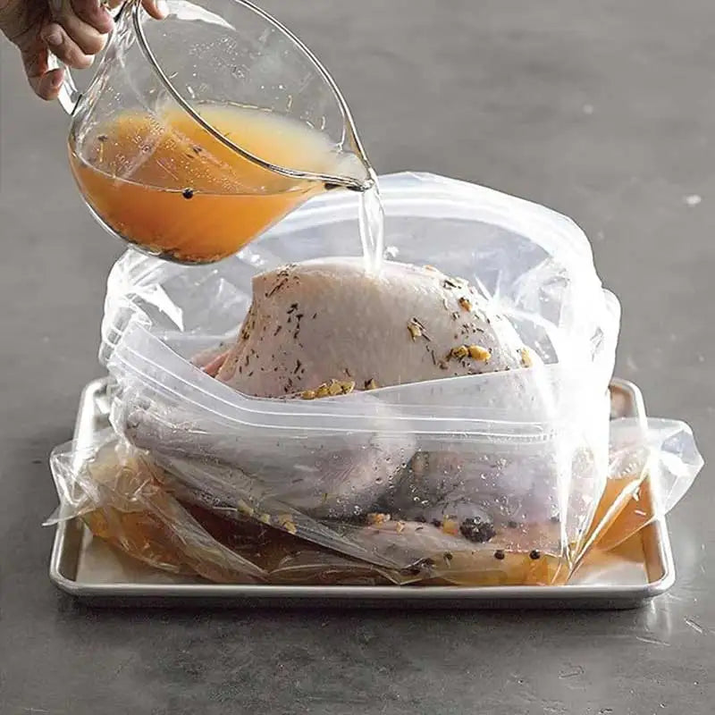 2026 PE Roasted Grilled Packing Plastic Luxury Factories Manufacturers Disposable Insulated Cooler Zip Lock Turkey Bag