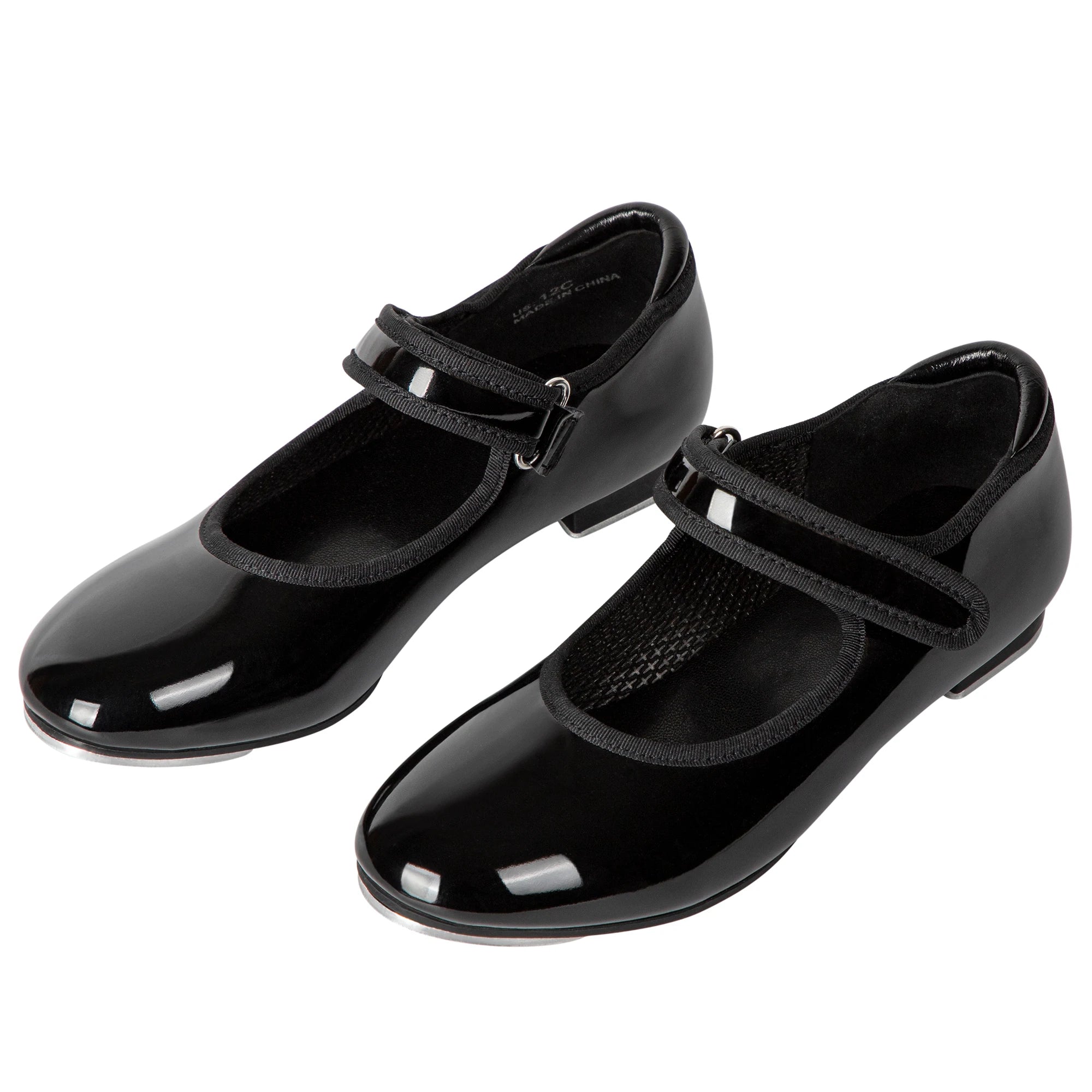 EU & US Dynadans Factory PU Leather Soundboard Dance Shoes for Toddler Little Kid Big Kid